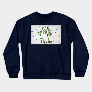 A Llama?! Crewneck Sweatshirt